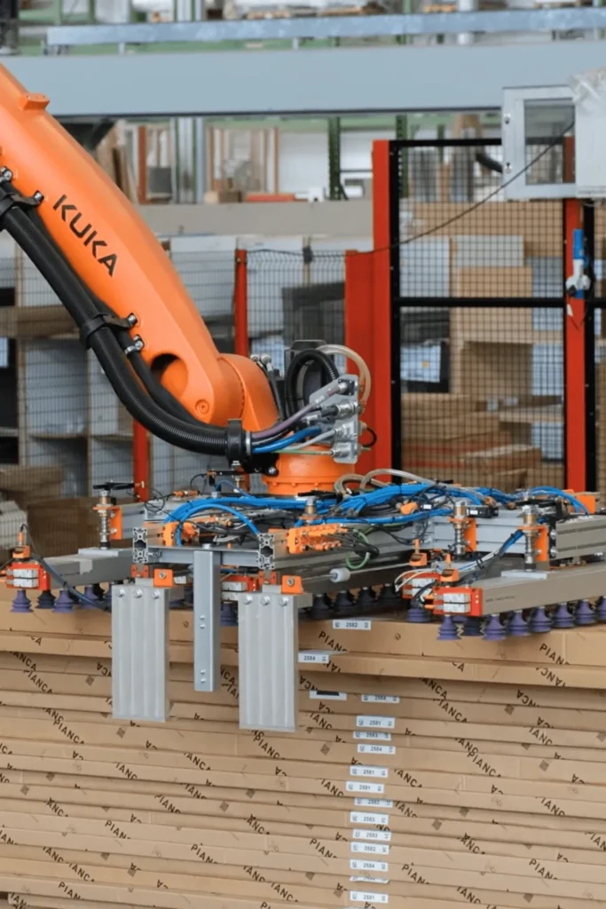 Robot antropomorfo con 7° asse
