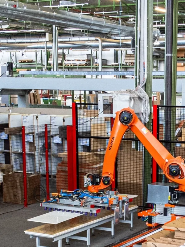 Isole robotizzate con robot antropomorfi