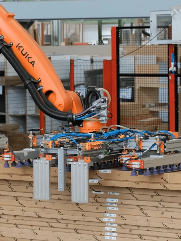 Robot antropomorfo con 7° asse