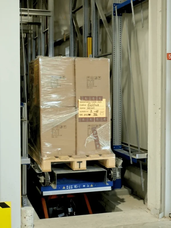 Sistemi di trasporto per pallet